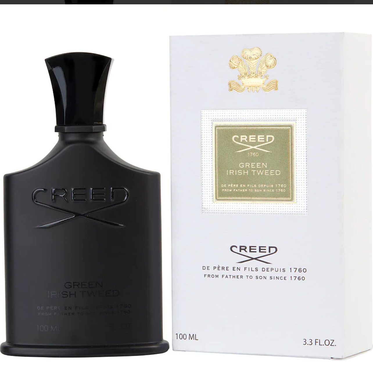 Green Irish Tweed by Creed for Men 3.4 oz EDP Spray